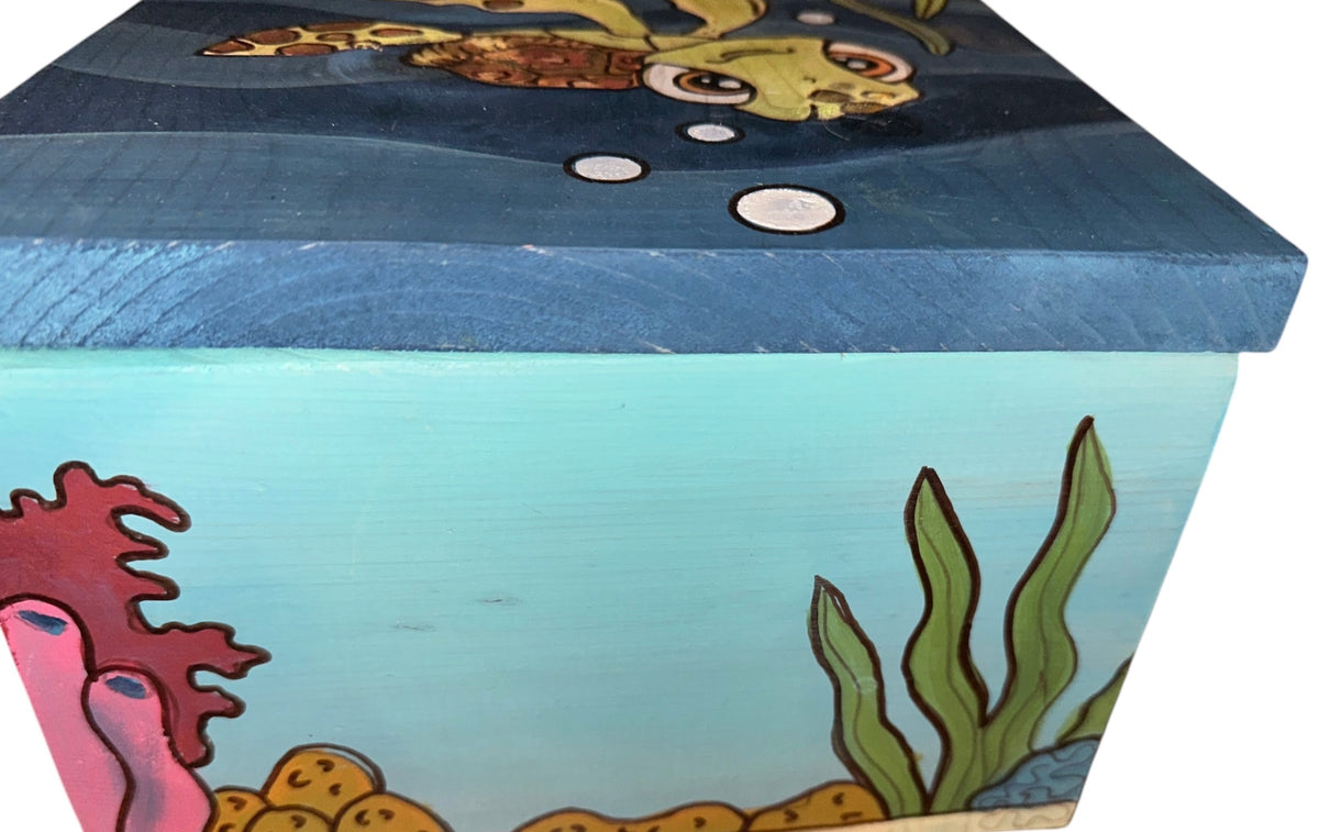 Custom hand painted art Hamster wooden house, “Finding Nemo” CUTE,  premium quality, very durable: Hamsters/ Rats, Gerbils, Mice