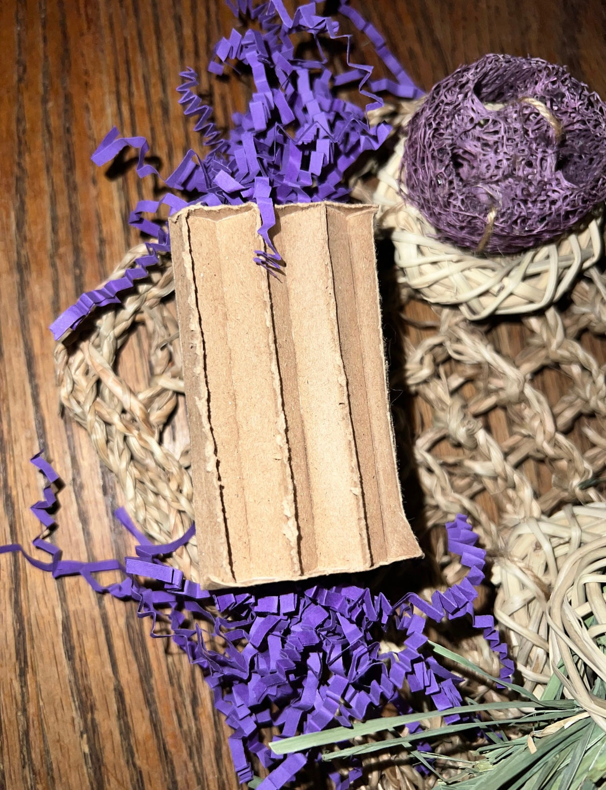 Small Pet Sea Grass Forage Activity Mat All Natural Chew Toy | Bunny Rabbits, Chinchillas, Guinea Pigs, Rats Small Animals
