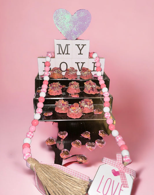 Raspberry Heart Cupcakes/Hamsters/Mice/Gerbils/Rats